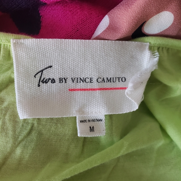 Neon Vince Camuto top sz M - Picture 5 of 6